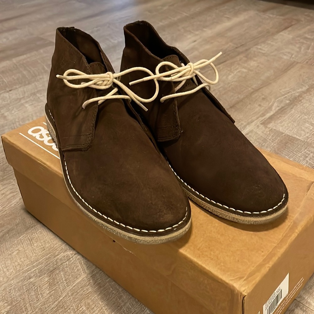 ASOS Brown Suede Desert Boots